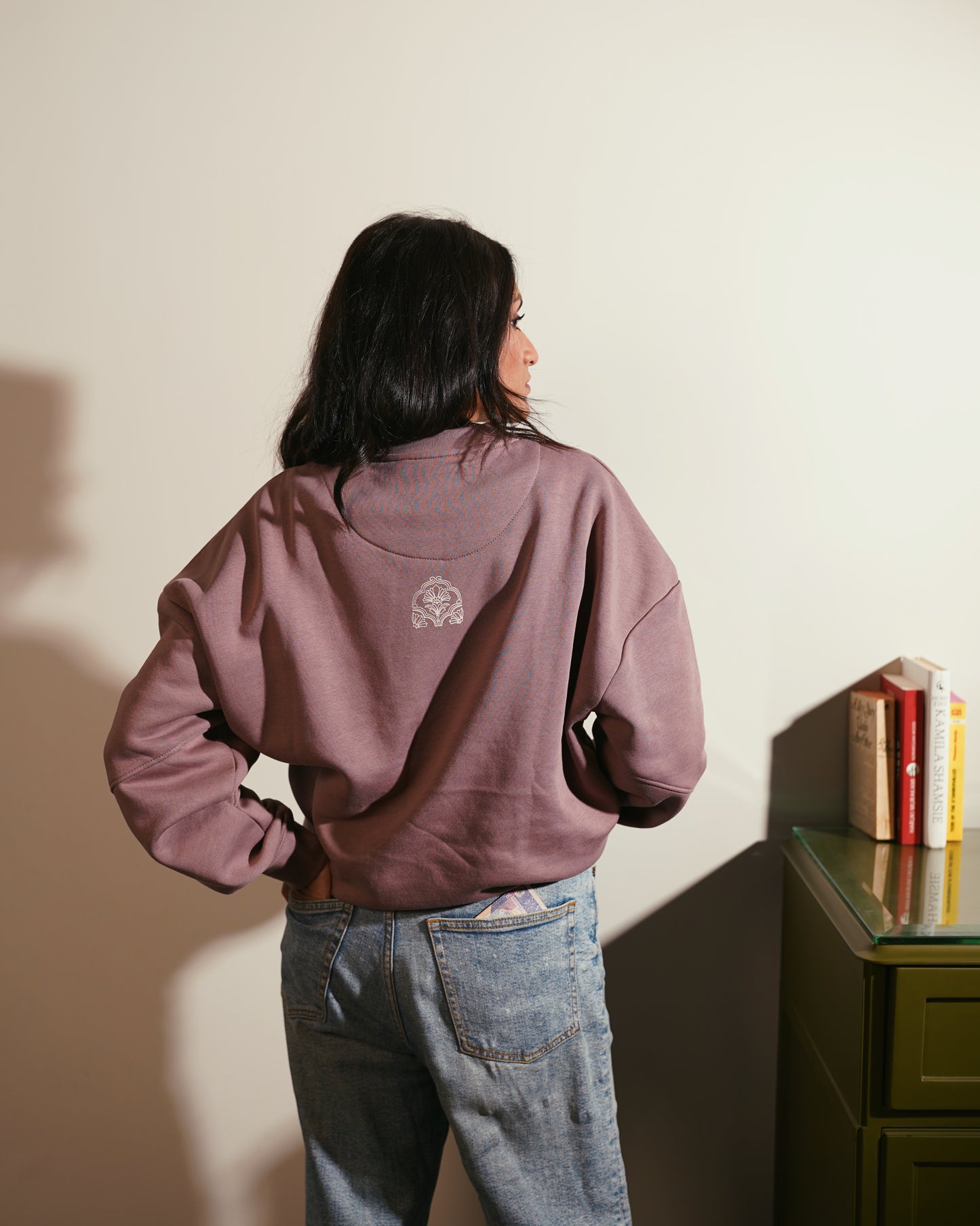 Oversized Sweatshirt / Mauve Pink